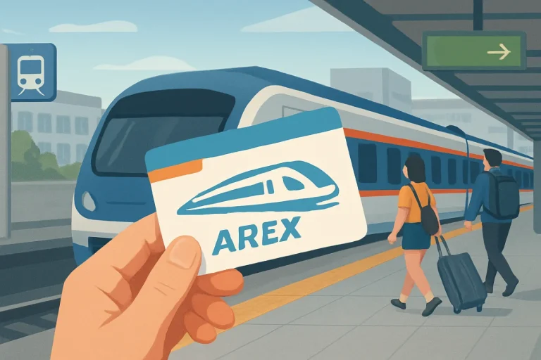 Arex ticket: practical guide illustration