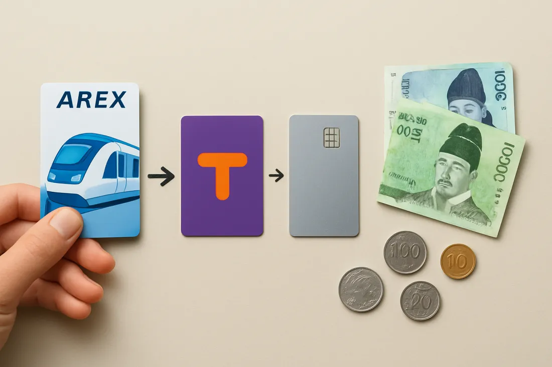 Arex ticket: visual comparison of options