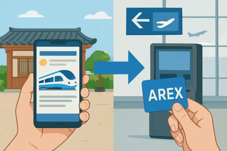 Buy arex pass online or at airport: practical guide illustration