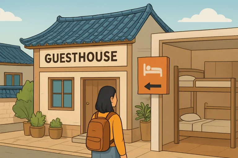 What is a guesthouse in korea: practical guide illustration
