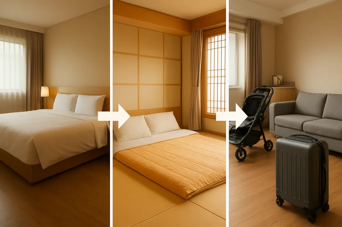 Family accommodation korea budget: visual comparison of options