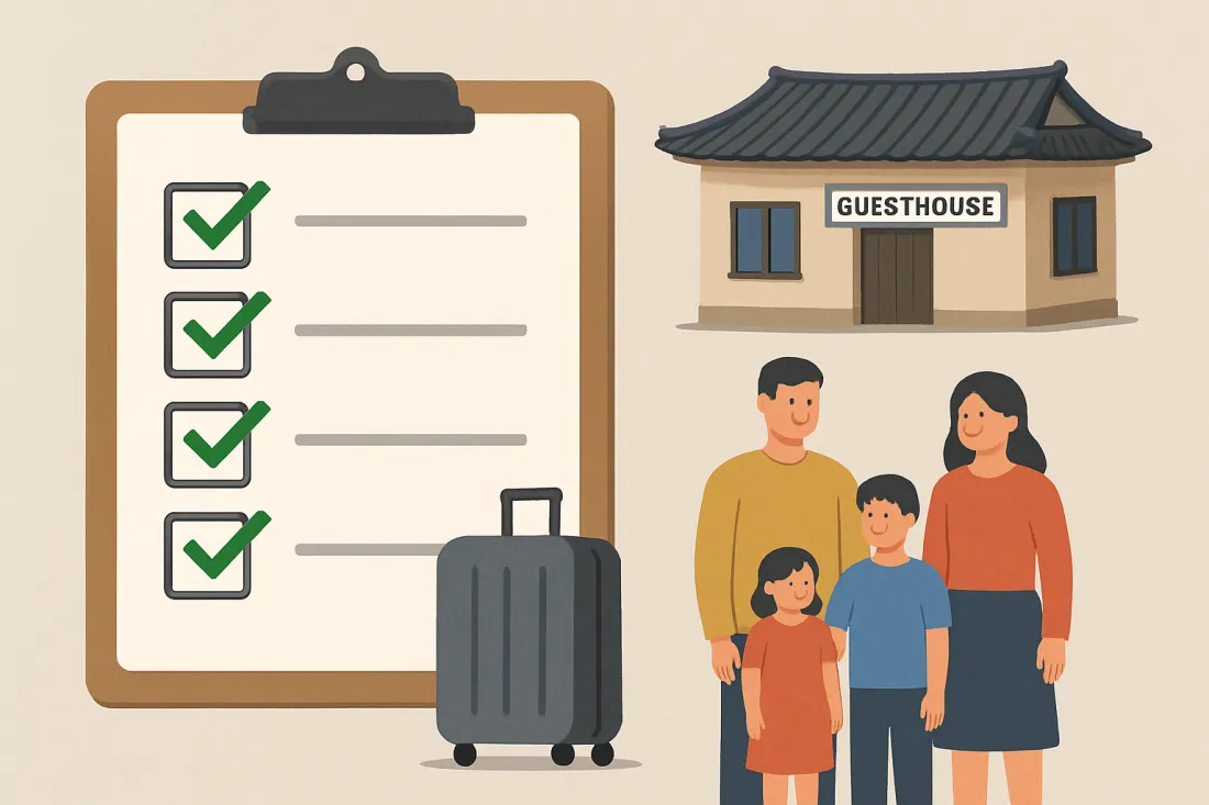 Family accommodation korea budget: practical checklist before acting