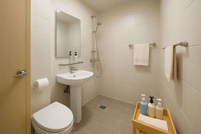 Bathroom facilities and toiletries in korean guesthouses: practical guide illustration