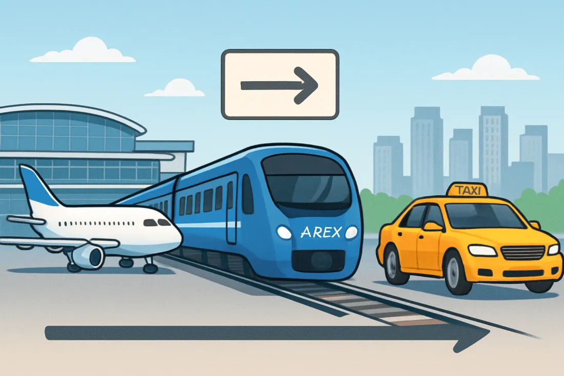 Incheon to seoul by arex how long: visual comparison of options